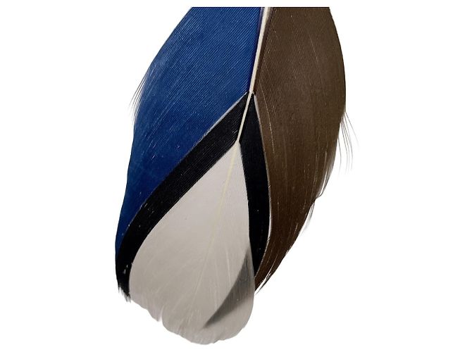 Spilla Louis Vuitton Arrow Feather Argento Multicolore - vista 6