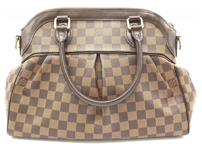 Borsa Louis Vuitton Trevi PM Marrone - vista 2