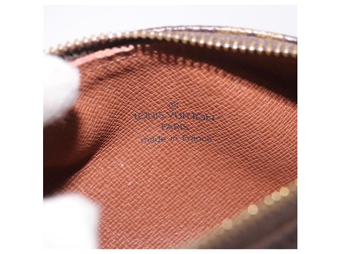 Louis Vuitton Papillon Pochette Monogram Canvas Mini Castaño - vista 6