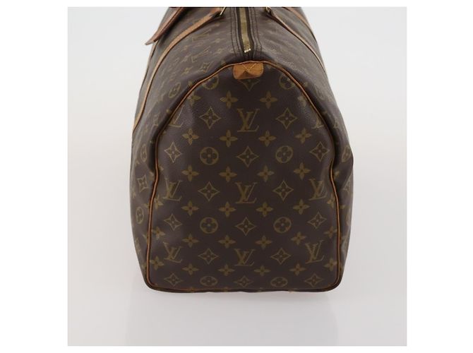 Louis Vuitton Keepall Monogram Canvas 50 Marrone - vista 3