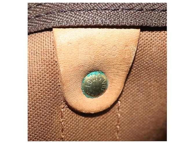 Louis Vuitton Keepall Monogram Canvas 50 Marrone - vista 7