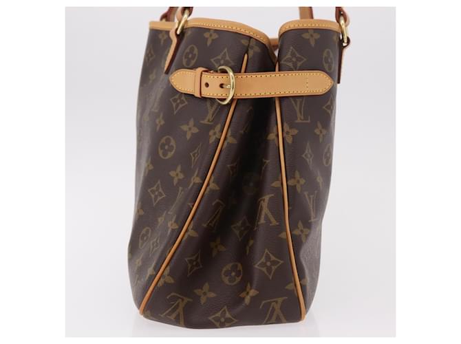 Louis Vuitton Batignolles Monogram Canvas Horizontal Marrone - vista 3