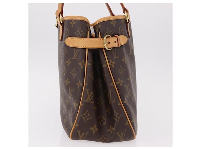 Louis Vuitton Batignolles Monogram Canvas Horizontal Marrone - vista 4