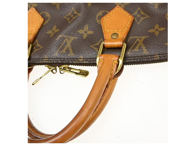 Louis Vuitton Alma Monogram Canvas MM Marrone - vista 7