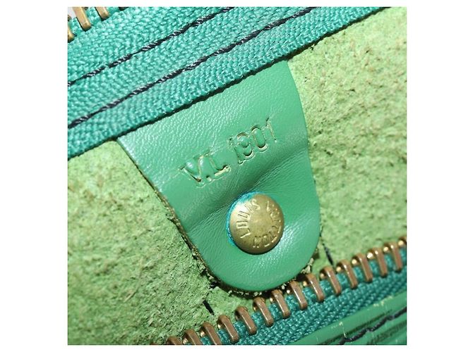 Louis Vuitton Keepall Epi Leather 50 Verde - vista 6