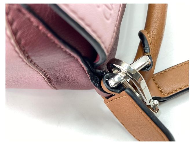 Borsa Loewe Pink 2-Way Puzzle Small Rosa - vista 11