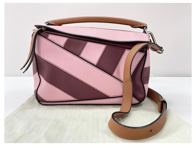 Borsa Loewe Pink 2-Way Puzzle Small Rosa - vista 16