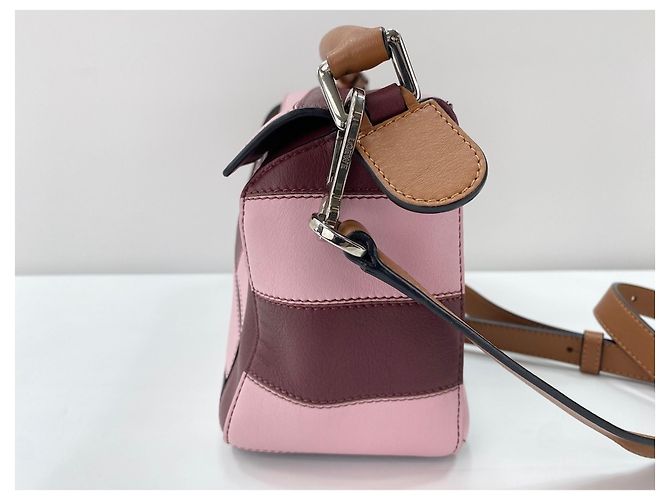 Borsa Loewe Pink 2-Way Puzzle Small Rosa - vista 3