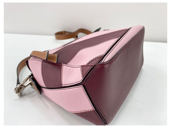 Borsa Loewe Pink 2-Way Puzzle Small Rosa - vista 6