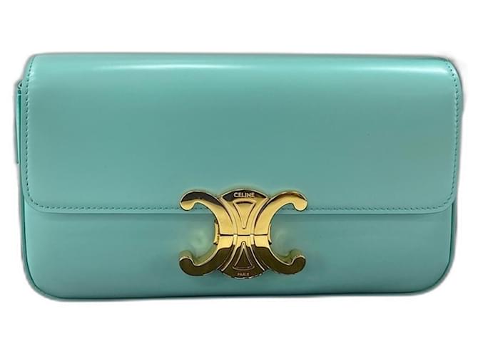 Céline Borsa a Spalla Celine Triomphe Claude Blu - vista 13
