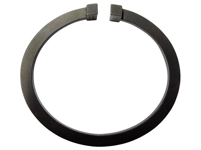 Bracciale con charm Tiffany & Co. T-Square Nero - vista 2