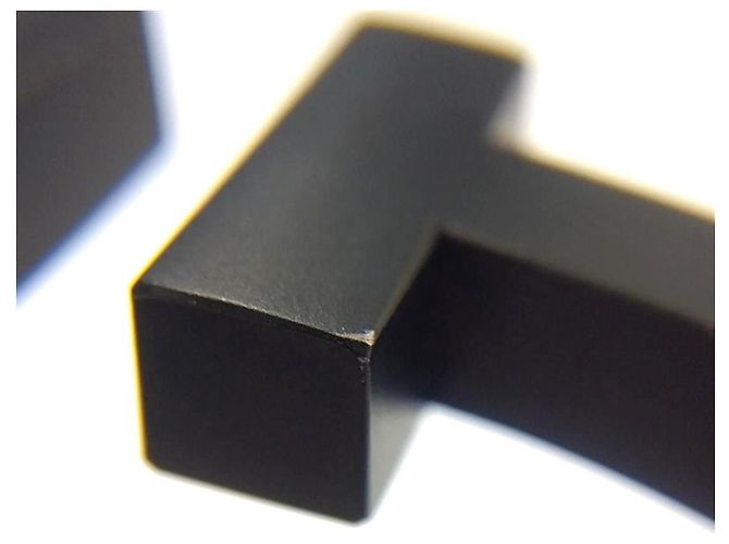 Bracciale con charm Tiffany & Co. T-Square Nero - vista 5