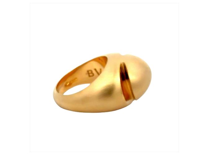 Bulgari Anello Bvlgari BVLGARI Cabochon in oro giallo 18K - vista 5