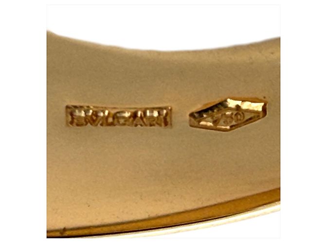 Bulgari Anello Bvlgari BVLGARI Cabochon in oro giallo 18K - vista 7