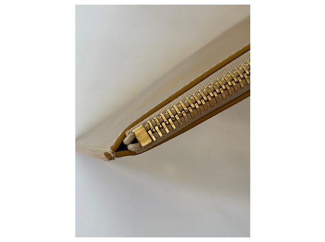 Clutch / Pouch in pelle oro metallizzato Giuseppe Zanotti Nuovo - vista 6