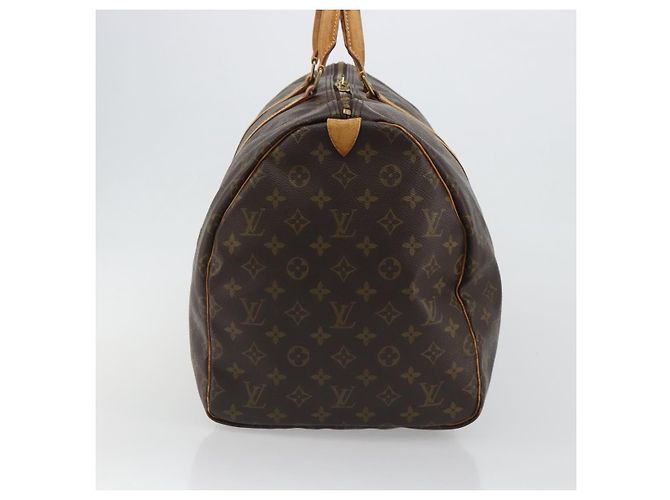 Louis Vuitton Keepall Monogram Canvas 55 Marrone - vista 4