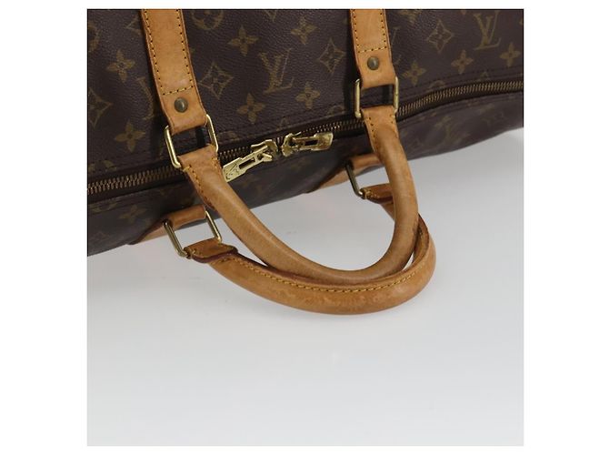 Louis Vuitton Keepall Monogram Canvas 55 Marrone - vista 7