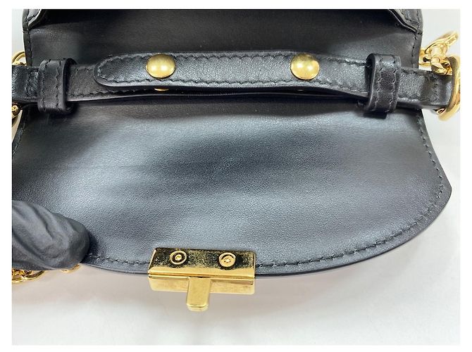 Sac à main 2 façons noir Gucci - vue 11