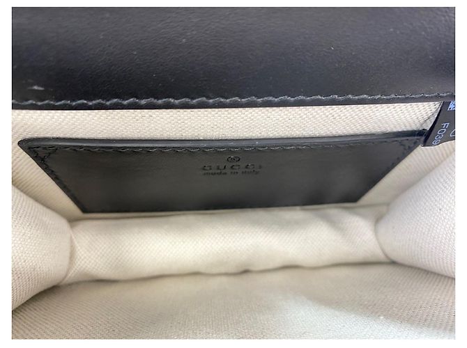 Sac à main 2 façons noir Gucci - vue 13