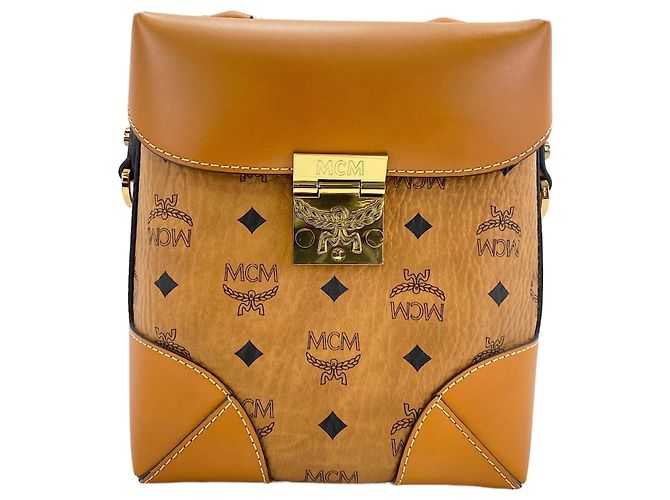 Borsa a tracolla MCM Arancione - vista 2