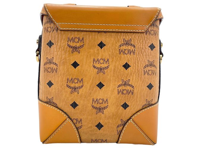 Borsa a tracolla MCM Arancione - vista 3