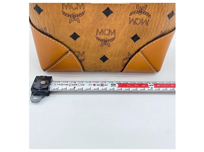 Borsa a tracolla MCM Arancione - vista 4