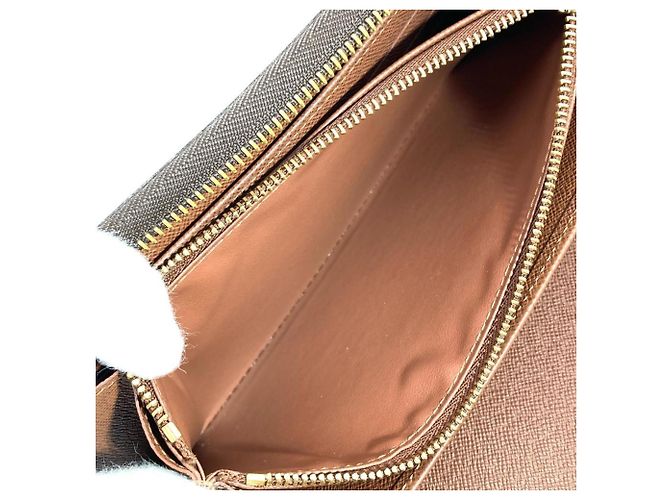 Louis Vuitton Zippy Organizer Long Wallet Braun - Ansicht 6