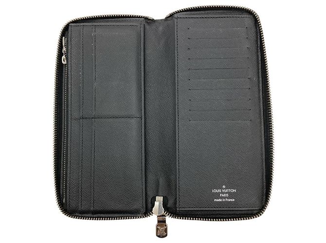 Cartera larga Louis Vuitton Monogram Eclipse Negro - vista 5