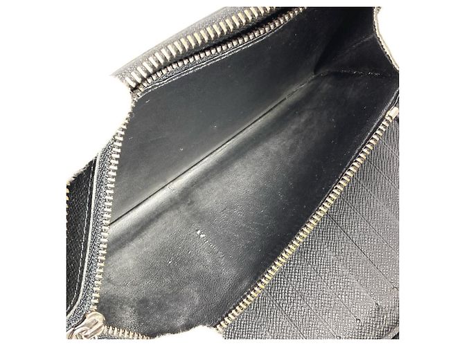 Cartera larga Louis Vuitton Monogram Eclipse Negro - vista 7