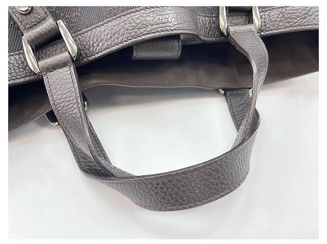 Borsa Tote Abbey Gucci marrone - vista 10