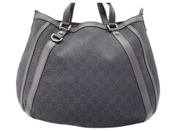 Borsa Tote Abbey Gucci marrone - vista 2