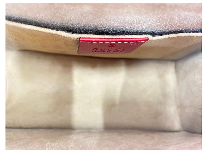 Borsa 2-Way Gucci Sylvie Rosso - vista 12