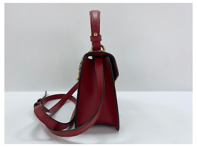 Borsa 2-Way Gucci Sylvie Rosso - vista 4