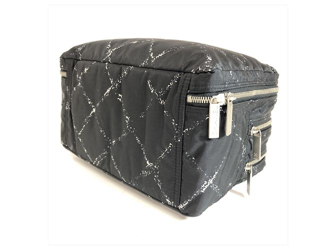 Borsa Chanel Mini Boston - New Travel Line Nero - vista 4