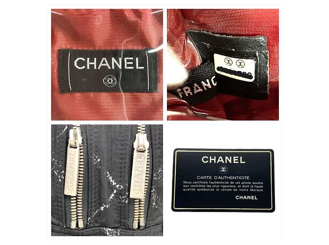 Borsa Chanel Mini Boston - New Travel Line Nero - vista 8