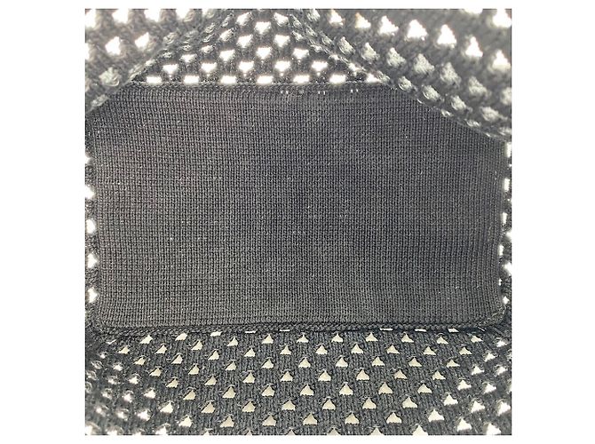 Borsa Miu Miu Ivy Mesh in nero - vista 11