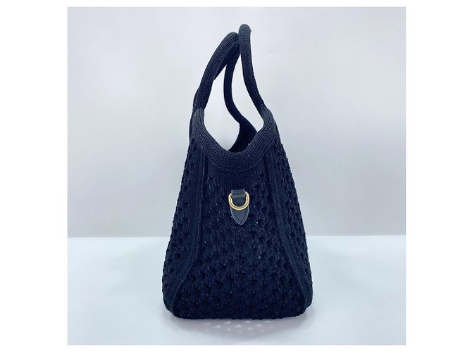 Borsa Miu Miu Ivy Mesh in nero - vista 5