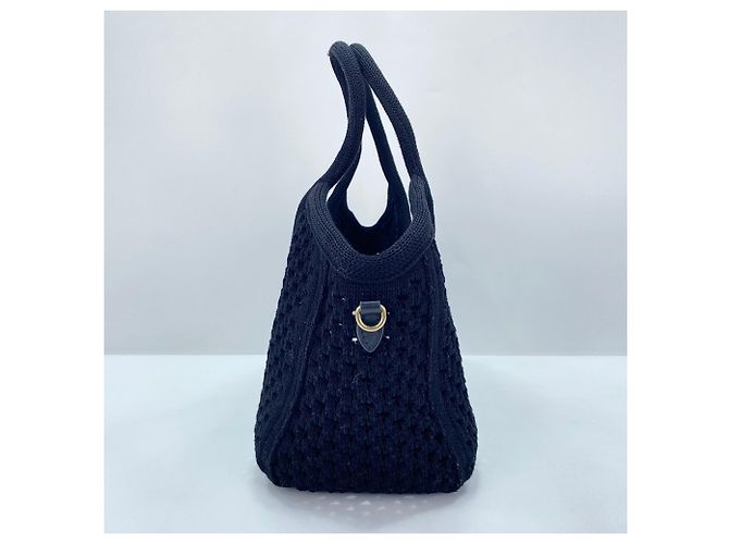 Borsa Miu Miu Ivy Mesh in nero - vista 6