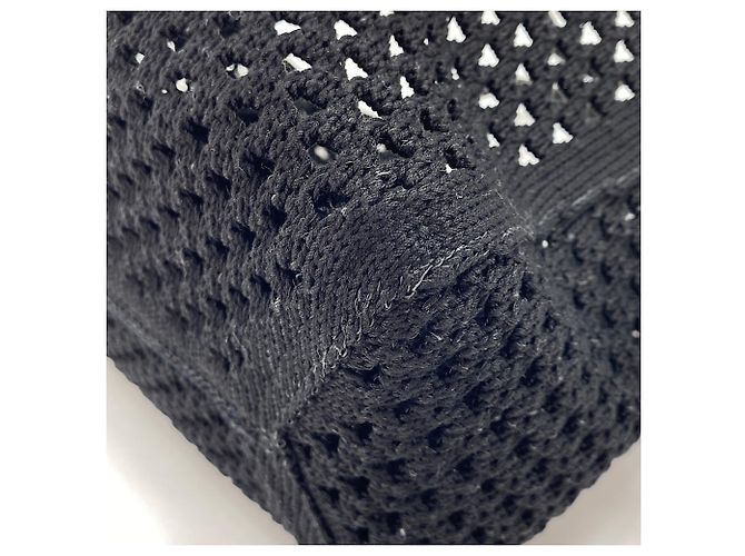 Borsa Miu Miu Ivy Mesh in nero - vista 8