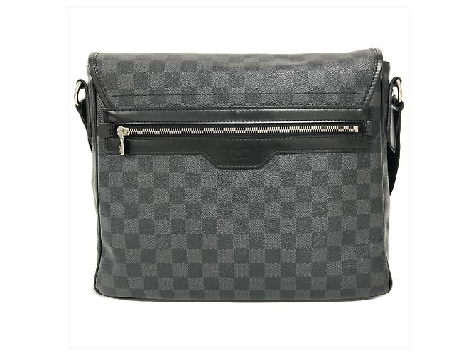 Borsa a Spalla Louis Vuitton Daniel MM Nero - vista 2