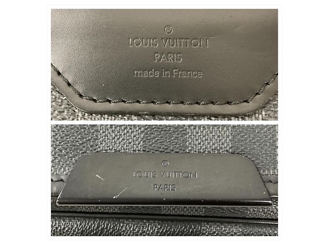 Borsa a Spalla Louis Vuitton Daniel MM Nero - vista 9