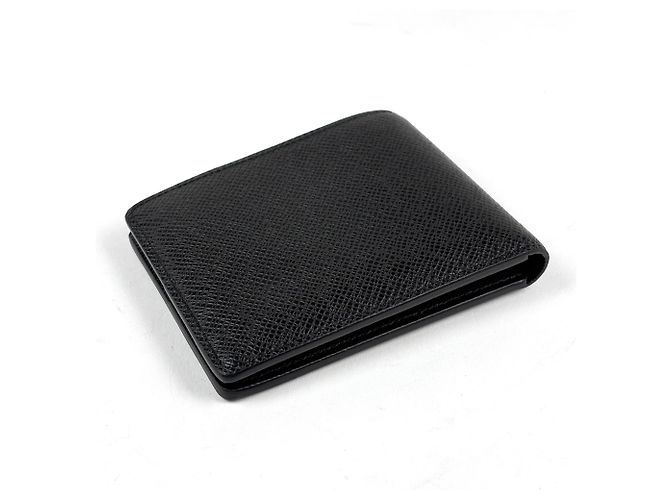 Louis Vuitton Portefeuille Slender Bi-fold Portemonnaie Schwarz - Ansicht 2