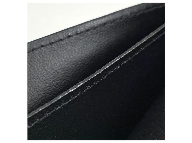 Louis Vuitton Portefeuille Slender Bi-fold Portemonnaie Schwarz - Ansicht 5