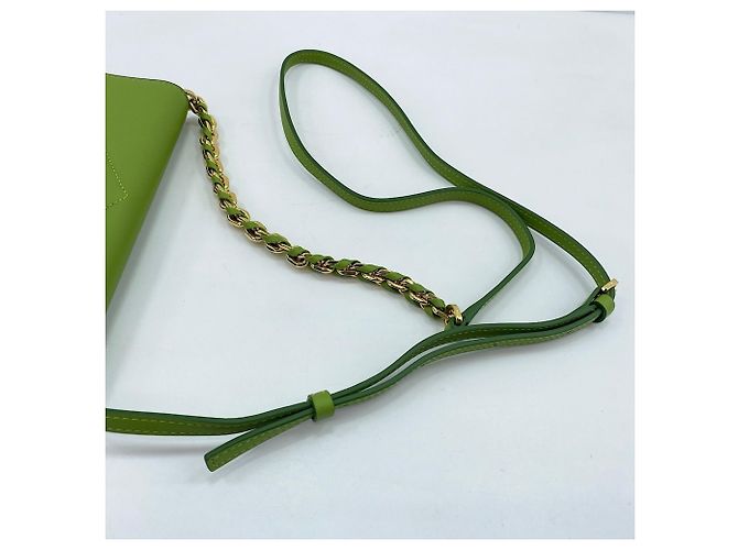 Pochette 2-Way MCM in verde - vista 6