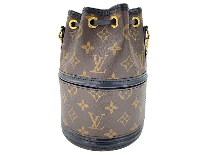 Borsa a Spalla Louis Vuitton Canoe Marrone - vista 2