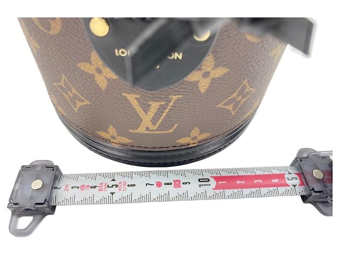 Borsa a Spalla Louis Vuitton Canoe Marrone - vista 3