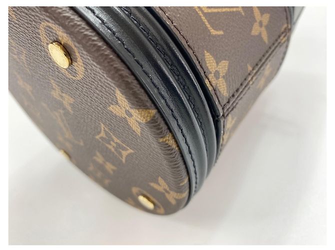 Borsa a Spalla Louis Vuitton Canoe Marrone - vista 8