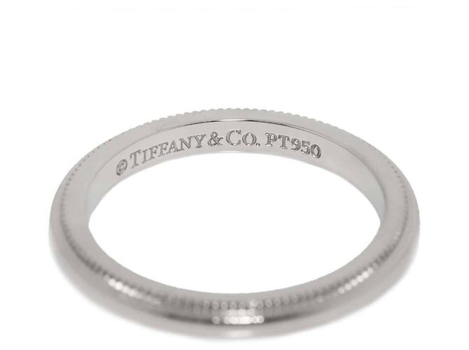 Milgrain-Platinring von Tiffany & Co. - Ansicht 3