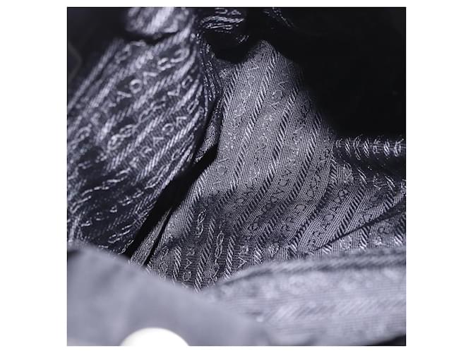 Prada Double Front Pocket Tessuto Medium Noir - vue 5