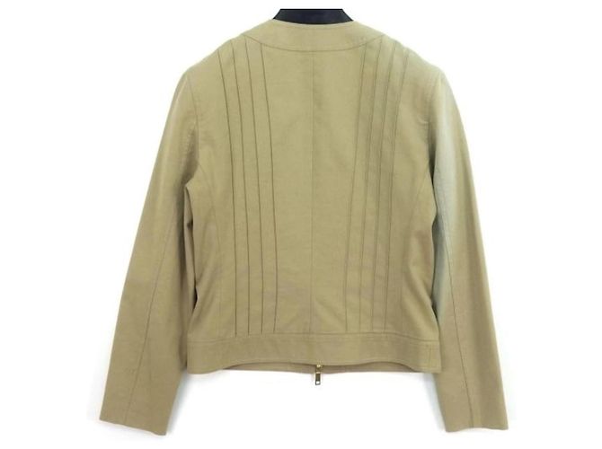 Céline Chaqueta Celine de mezcla de algodón beige - vista 2